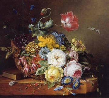古典的な花 Painting - fl014E 花